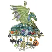 KIRKS FOLLY ALL HALLOWS EVE DRAGON MAGNETIC ENHANCER GOLD TONE