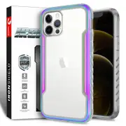 Zuslab iPhone 12 / iPhone 12 Pro Case Iron Shield Iridescent