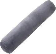 MTSDM Long Round Body Pillow, Memory Foam Body Pillow, Multifunctional Bolster Pillow with Removable Washable Cover Memory Foam Roll Pillow for Back, Neck, Leg, Cervical Relief for Hugging Sleeping