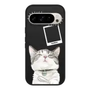 Google Pixel 9 Pro Impact Magnetic Case Zombean the Cat by Watercatlor