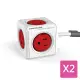 【WUZ 屋子】PowerCube USB兩用擴充延長線2入組(3M)