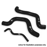 VINT BLACK Samco Silicon Rad Hoses fit Suzuki SV 650 K3 2003-2014
