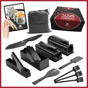 The Kit Company™ Sushi Set | 15 Piece Accessory & Tool Kit Including Detailed...