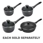 Pyrolux Pyrostone Aluminium Saucepan Non Stick Superb Abrasion Resistance