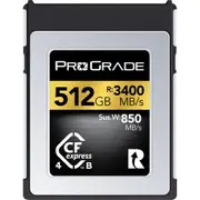 512GB CF Express 4.0 Type B Gold Memory Card