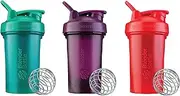 Blender Bottle SC01729 Classic V2 Shaker Bottle, 20-Once, Red, Green, Plum