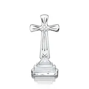Mikasa Celebrations by Rejoice Glass Crystal Cross, 9-Inch
