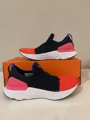 Nike React Phantom Run Flyknit 2 Women’s Running Shoes Sneakers Size 8 Red Blue