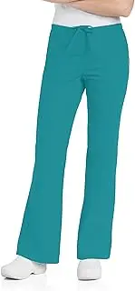 [Landau] Women's Natural Flare Leg Scrub Pant