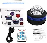 Galaxy Projector - Galaxy Light Water Crinkle Ceiling Projector | Creative Galaxy Light Projector, Ambiance Lighting for Kids, Friends