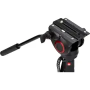Manfrotto MVMXPRO500 MonoPod XPRO Alu 5 Sec 203cm 5kg P/Ld Fluidtechbase, MVH500AH Head