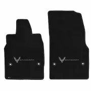 2020-2024 C8 Corvette Lloyd Mats C8 Flags Monochromatic & Stingray Word Combo