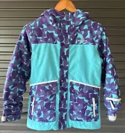 New Kathmandu Kids Poma Waterproof Rain Snow Jacket NGX2 SIZE 10 Years RRP $259