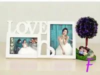 在飛比找Yahoo!奇摩拍賣優惠-義大利 LOVE韓風相框 ❤️ 情人節禮物 6吋 7吋 交換