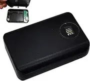 Fake Power Bank Cash Container,Portable Travel Protective Case | Power Bank Hidding Storage Compartment For Charger, Phone, Earphone