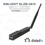 SMLIGHT SLZB-06M EFR32MG21 Zigbee Ethernet PoE LAN WiFi USB Gateway ZHA Z2M