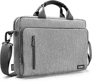 tomtoc Protective Laptop Shoulder Bag for 15.6 Inch Universal HP Dell Acer ASUS Lenovo Laptop Chromebook Ultrabook, Multi-Functional Business Laptop Briefcase for 15 16 In MacBook Air/Pro M4/M3/M2/M1