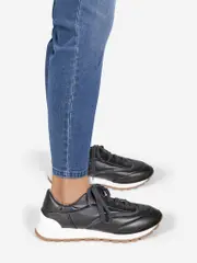 Black Monili-Chain Trainers