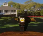 The Masters Ball Marker and Aheadb Blk Divot Tool - Affortable Switchblade Style
