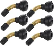 Valve Rubber 6pcs Tire Valve Stems Replacement for Car Motorcycle Atv Offroad Tire Deflators