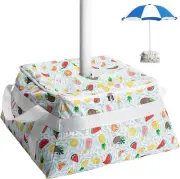 Beach Umbrella Base Weight- 600D Oxford Cloth Sun Umbrella Fillable Weights Sand