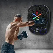 Centra Music Boxing Machine,Smart Punching Box Machine with Bluetooth,Wall Mounted Electronic Boxing Target with Adjustable Speed,8 Boxing Surface,Boxing Music Machine Equipment for Adults Workout