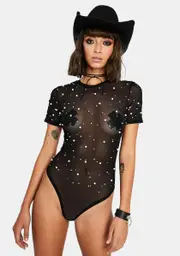 Next Level Glam Pearl Bodysuit