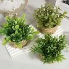 Green Simulated Potted Plants Artificial Decorations Home Decor