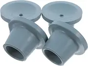 Beavorty 4pcs Rubber Foot Stool Covers Shower Chair Supplies Bath Foot Cover Leg Caps