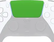 eXtremeRate Replacement Touchpad Set for PS5 Controller, Touchpad Button with Tool Touchpad Holder Touchpad Button for PS5 Controller BDM-010 & BDM-020 - No Controller Included - Green