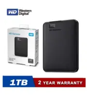 LS Western Digital Element Portable External Hard Drive WD 1TB HDD