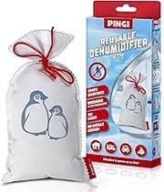 PINGI Microwavable Moisture Absorber Bag 450g | Absorbs Moisture, Damp, & Condensation on Windscreens & Damp Spaces | 100% Leakproof | Reusable Dehumidifier | Condensation Remover