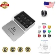 Quiet 30mm Mechanical Buttons with Silencer Pads - Perfect for DIY Arcade Games