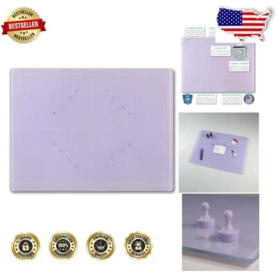 Magnetic Craft Mat - 13.5"L x 18"W, Ideal for Mixed Media & Painting