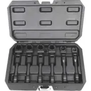 PKTool 6pc 3/8" Dr Long Flexible Diesel Injection Spanner Set -12-19MM