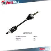 1 LHS x Ford Territory SX SY AWD FRONT CV Joint Drive Shaft LEFT 2004-2011 (for: Ford)