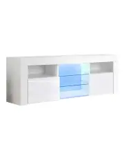 [Artiss] Angus LED Entertainment Unit 145cm in White
