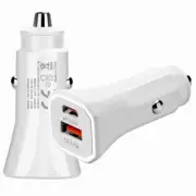 Universal 20W Car Charger For All Models Quick Charge 3.0 2 Ports Adapter