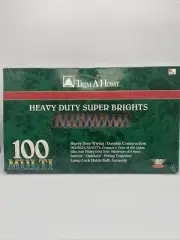 Trim A Home Xmas 100 Multi Super Bright's Indoor Outdoor String A Long Lighting