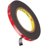 3m Vhb Extra Strong Double Sided Adhesive Tape 3m X 10mm Black Waterproof High Temperature Resistanc Superb