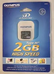 Olympus 2GB XD-Picture Type M+ Card 202425 HIGH SPEED NEW VGA 30fps