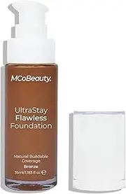 [MCoBeauty] UltraStay Flawless Foundation - Bronze For Women 1.18 oz Foundation