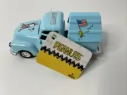 Peanuts Snoopy 4th Of July Snoopy Blue Peanuts Die cast Truck