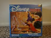 SEALED Disney Photomosaics Mickey Mouse Sorcerer’s Apprentice 1000pc Puzzle NIB