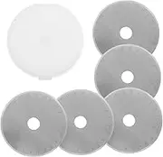 COOPHYA 5 Pcs Rotary Cutting Blades for Crafts Tungsten Replacement Blades Precision Quilting Scrapbooking Tool Versatile Sharp