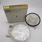 HOYA SERIES 8 VIII DROP in 81A AMBER FILTER Type D Cloudy