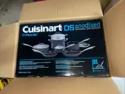Cuisinart 11-Piece Hard Anodized Induction / Dishwasher Safe Cookware Set