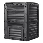 300L Outdoor Compost Bin BPA Free Large Capacity Easy Assemble with Lid Door