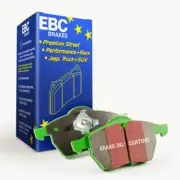 EBC Front Greenstuff Brake Pads Audi TT FWD Quattro 180HP 00-06 GTI 00-05 1.8T (for: Audi)
