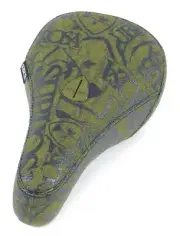 SUBROSA THRASHED MID PIVOTAL BMX BIKE SEAT SHADOW RANT ARMY GREEN NEW